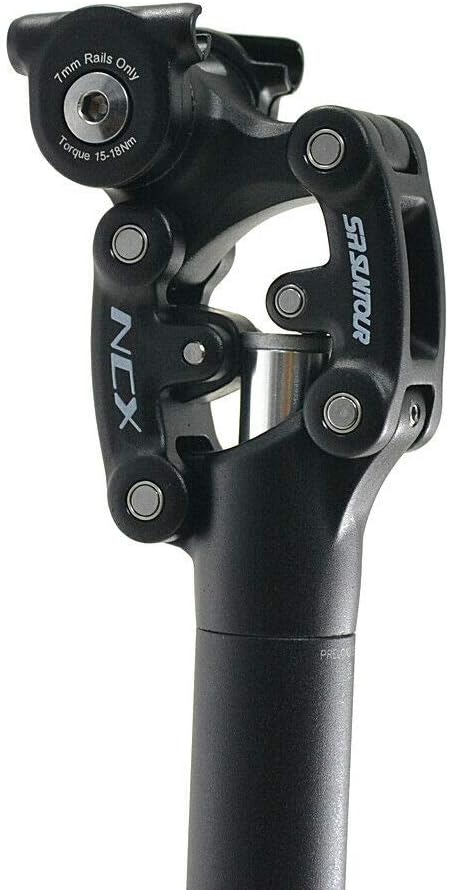 Suspension Seat Post 31.6X350mm Black N9607