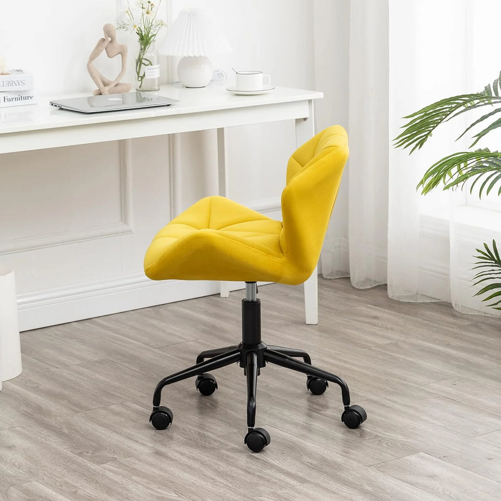 Tufted Adjustable Swivel Office Chair C6034