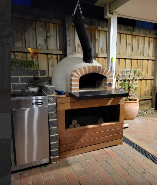 Wood Fired Cement Outdoor Pizza Oven Y123