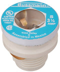 3-1/2A Time Delay Ceramic Plug Fuse 125VAC N534813