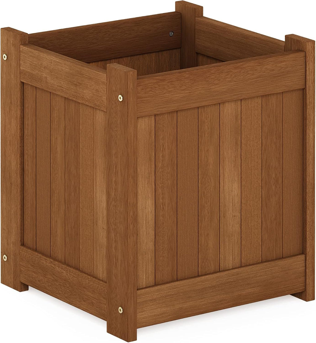 Natural Hardwood Flower Box F522