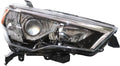 Passenger Side Replacement Headlamp Assembly with Chrome Bezel Z51825