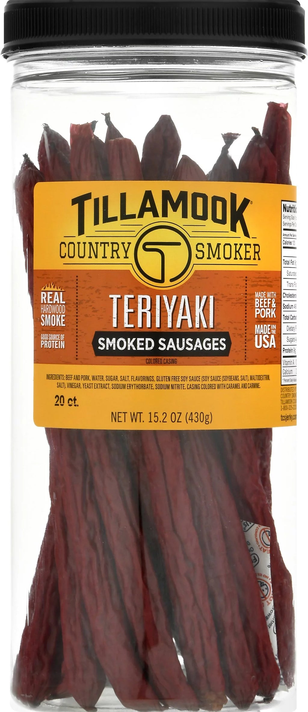 TERIYAKI BEEF STICK 20-Count 1 LBS Beef Jerky B76791