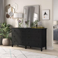 Black 6-Drawer Chest of Drawers G3038