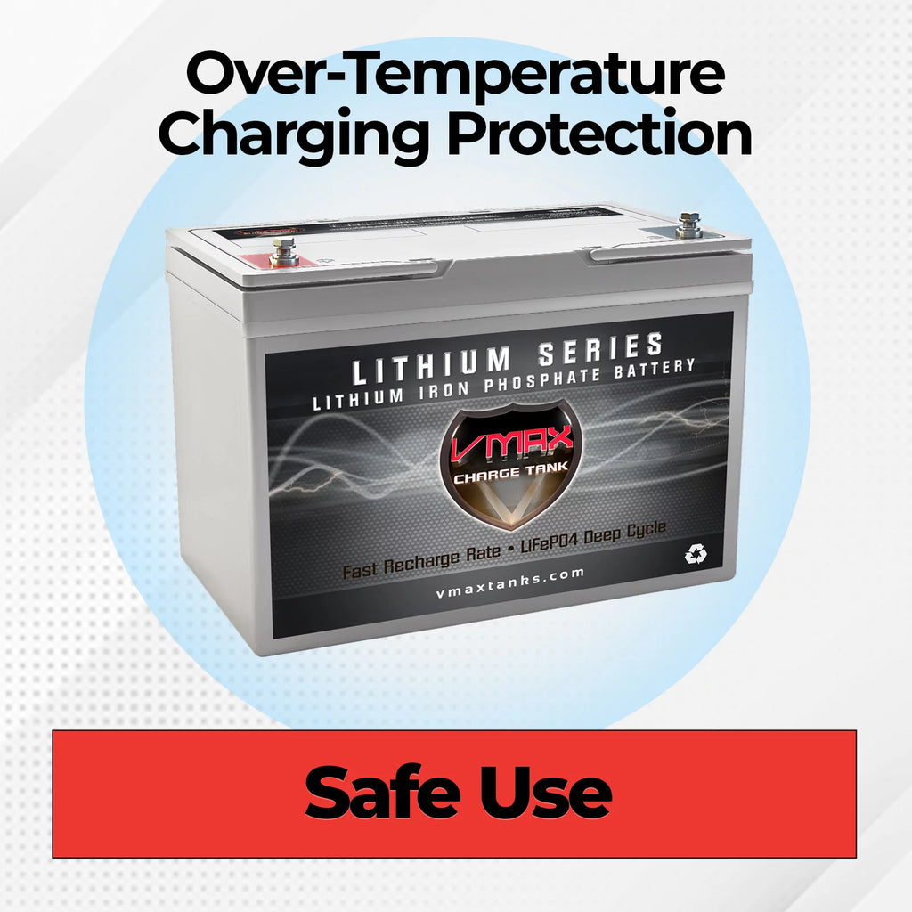 12V 100AH LiFePO4 Lithium Battery with BMS R916