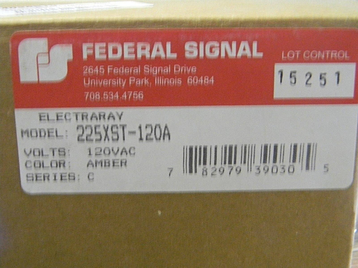 Amber Hazardous Warning Light, Strobe R7480
