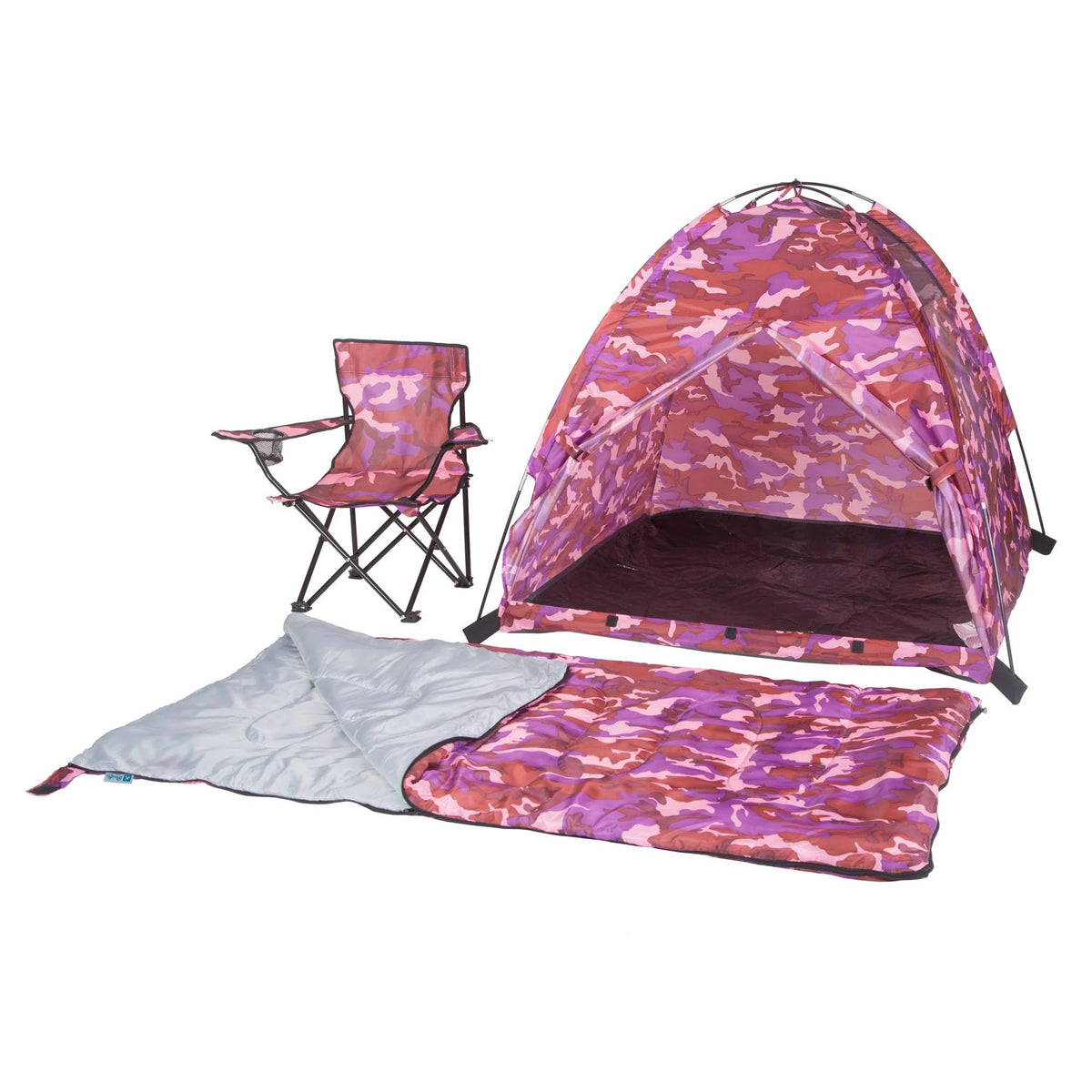 Pink Camo Tent Set B643
