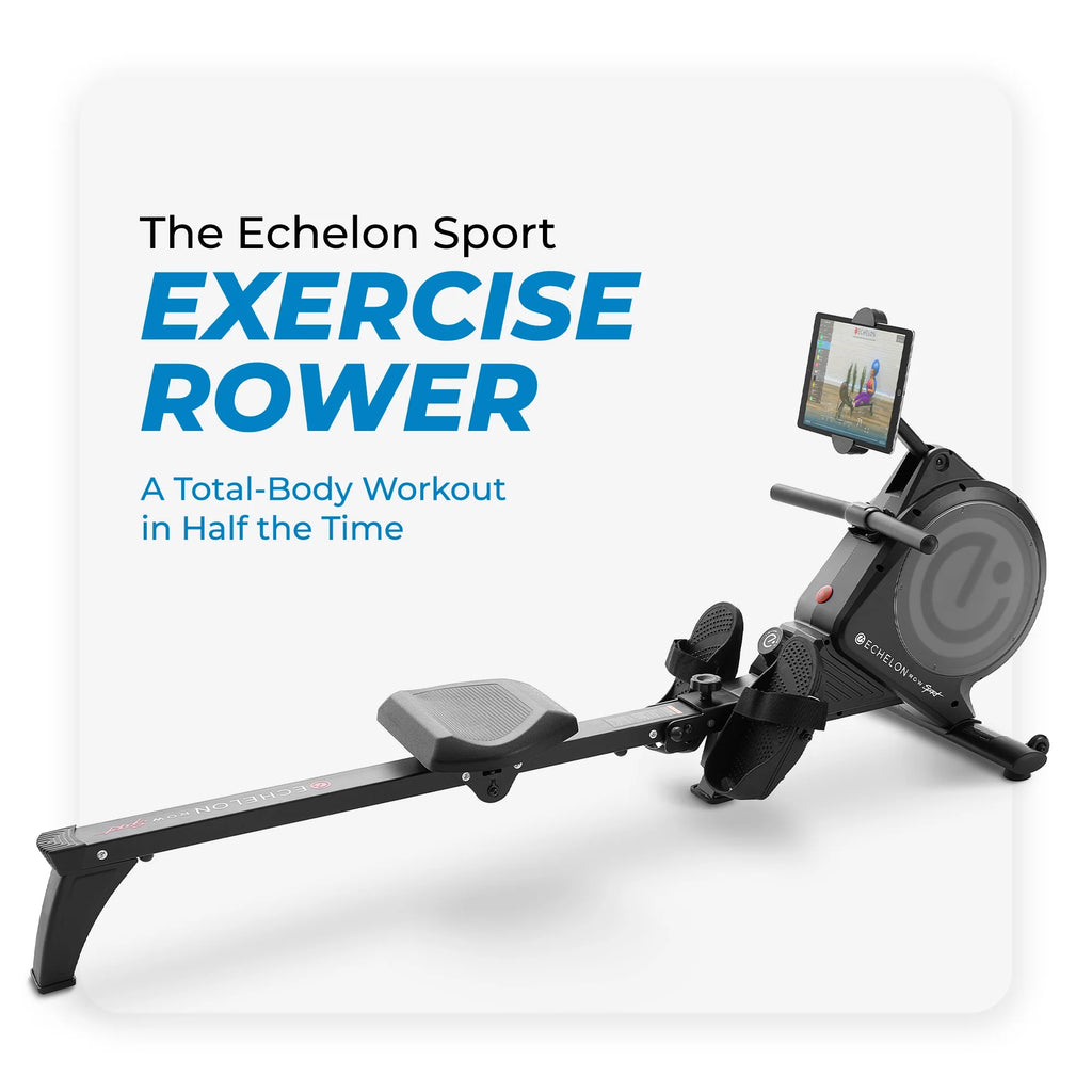 Exercise Rower with 32 Levels of Magnetic Resistance V3773