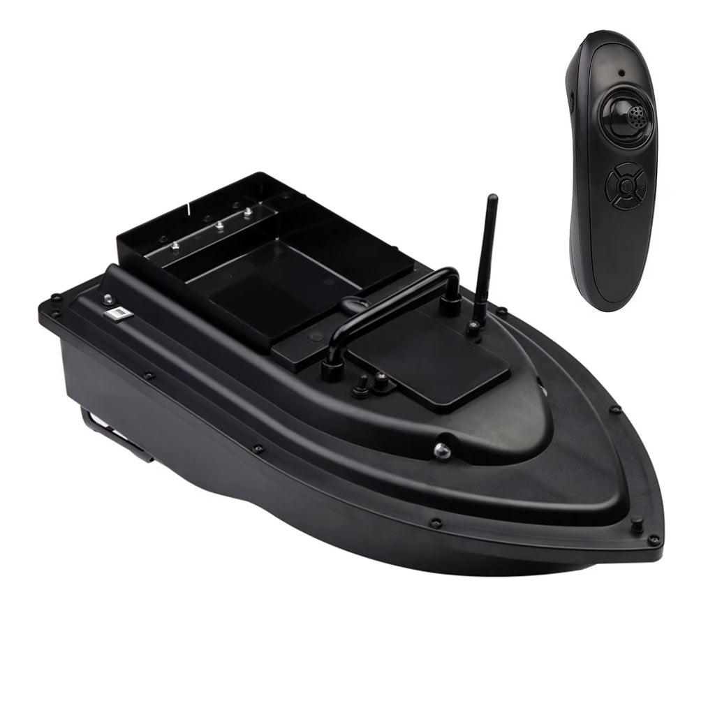 RC Fishing Bait Boat with Fish Finder, 0.75kg Loading, 500M Remote Control, Double Motor, Night Light, 12000mah Battery S217