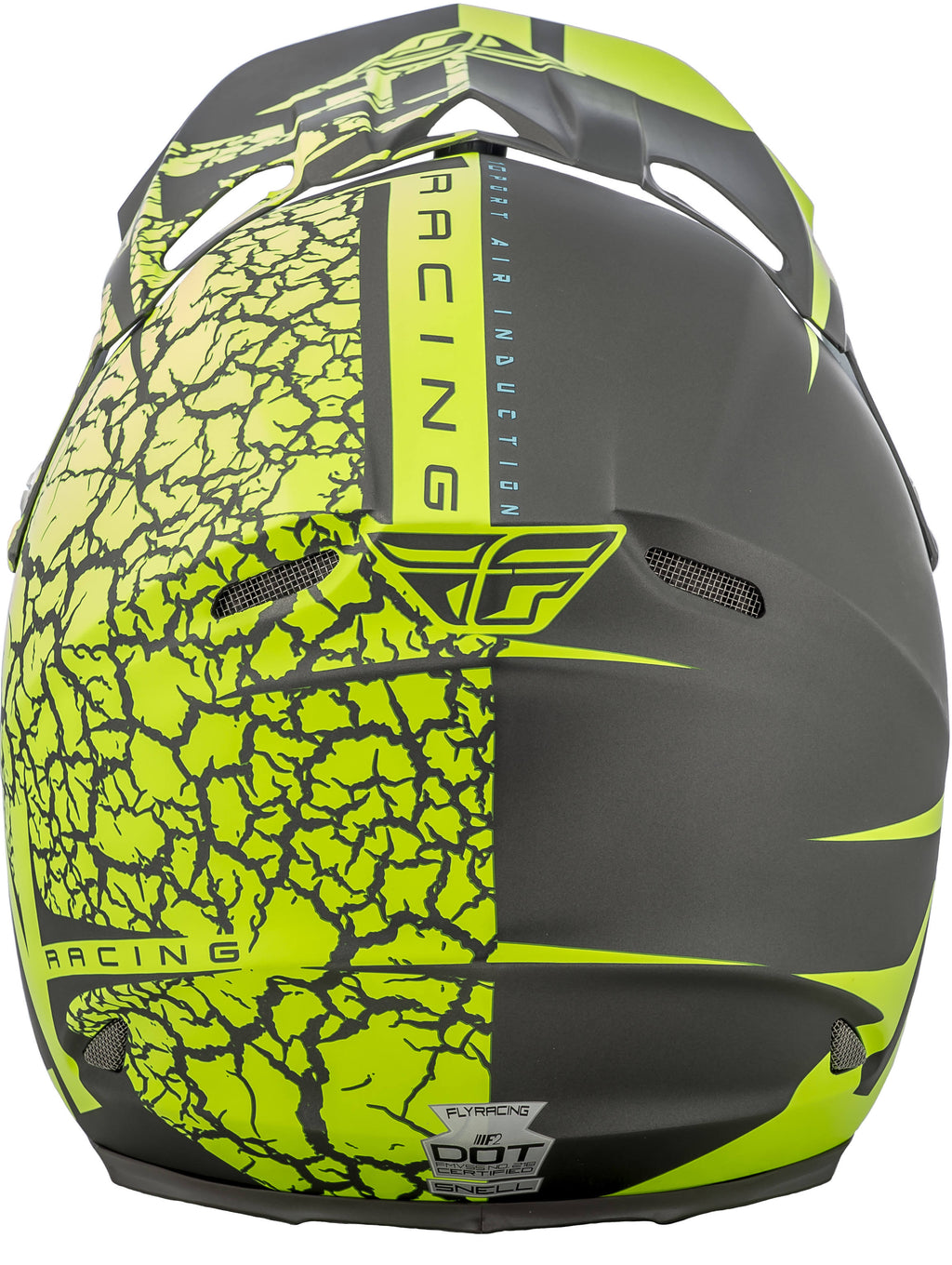 Matte Grey/Hi-Vis F2 Carbon Helmet W95161