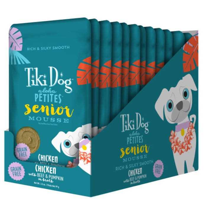 Grain-Free Mousse Senior Dog Food F8731