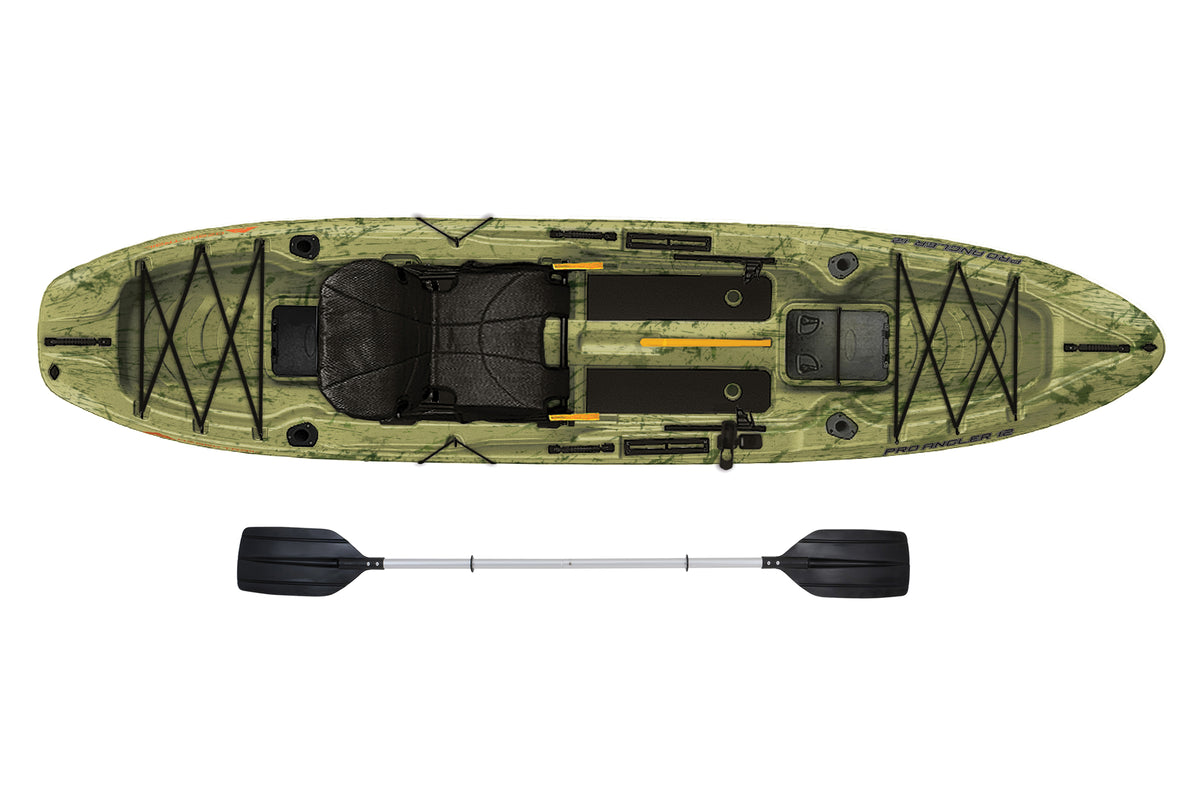 12' Pro Angler Kayak with Paddle Q15823