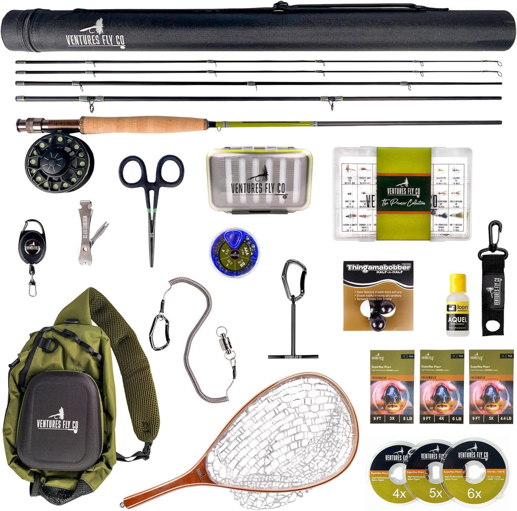 23 Fly Fishing Accessories Complete Gear Combo O800661
