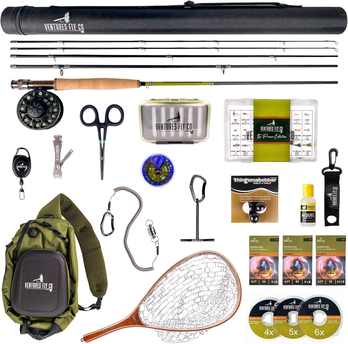 23 Fly Fishing Accessories Complete Gear Combo O800661