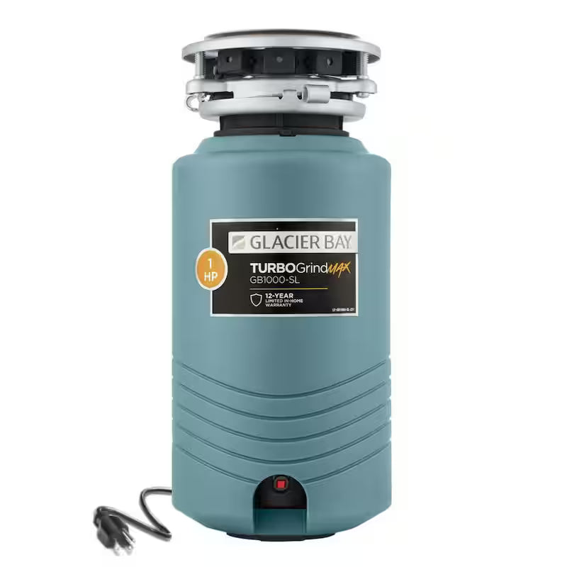 1 hp Continuous Feed Garbage Disposal with Power Cord X449