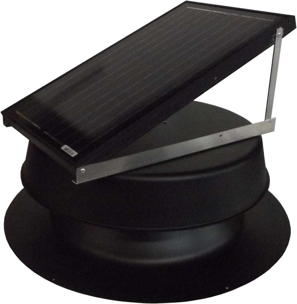 Solar Attic Fan 32-watt Black O650
