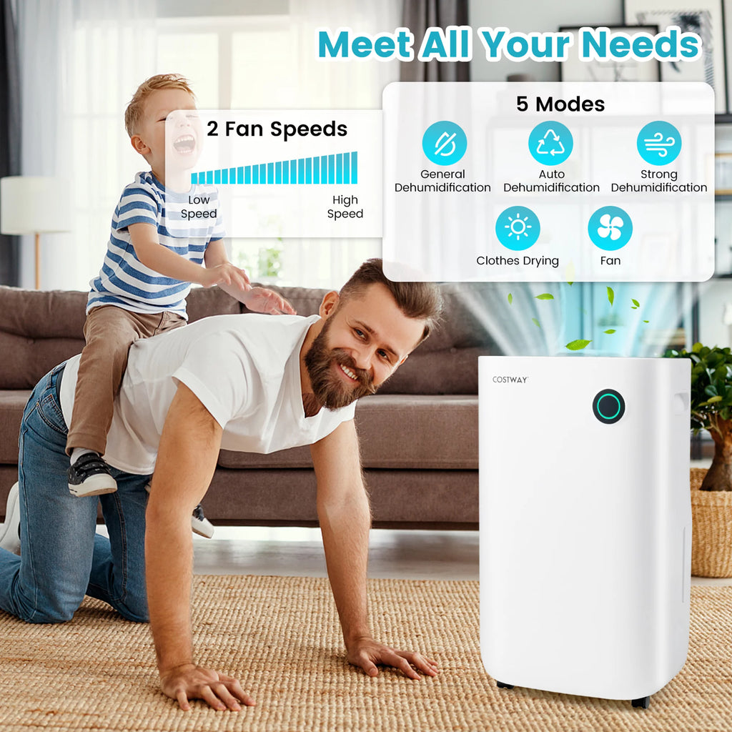 4500 Sq. Ft 73-Pint Dehumidifier with 5 Modes X365