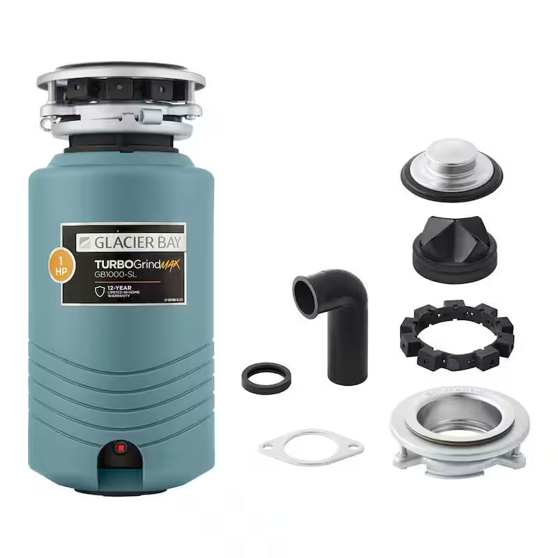 1 hp Continuous Feed Garbage Disposal with Power Cord X449