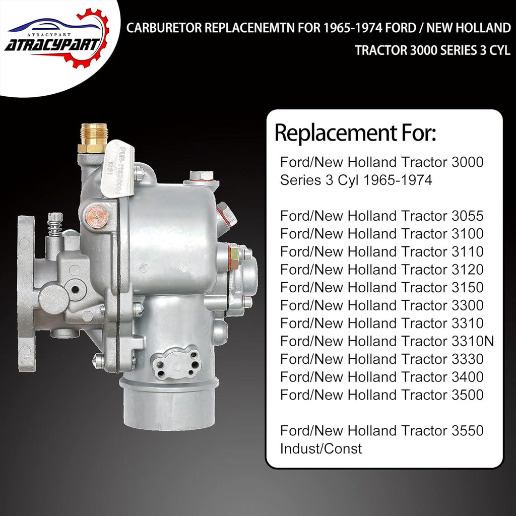Carburetor for Ford New Holland Tractor 3000 Series 3 Cyl Z804805