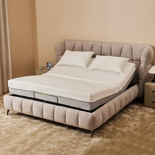 Queen Size Black Electric Adjustable Bed Frame X2536