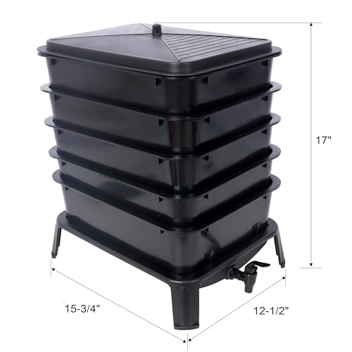 5-Layer 50L Worm Compost Bin L433269