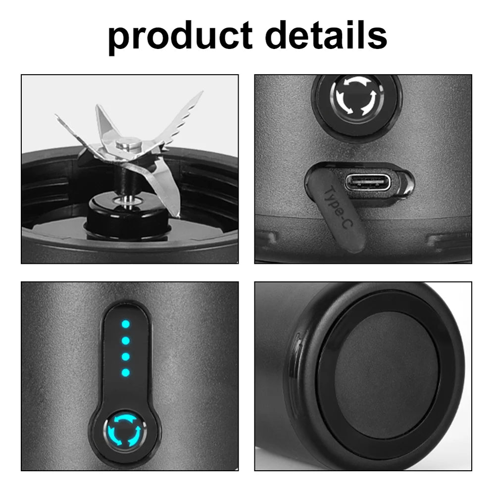Portable USB Electric Juicer 530ml F704780