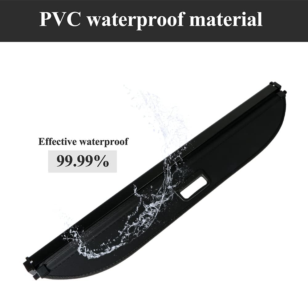 Cargo Rear Retractable Trunk Cover Pack of 2 W870