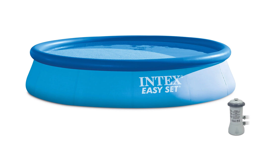 13ft x 32in Above Ground Swimming Pool with Filter Pump V632069