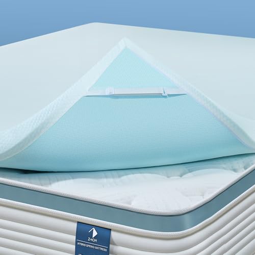 3 Inch Queen Memory Foam Mattress Topper White H580