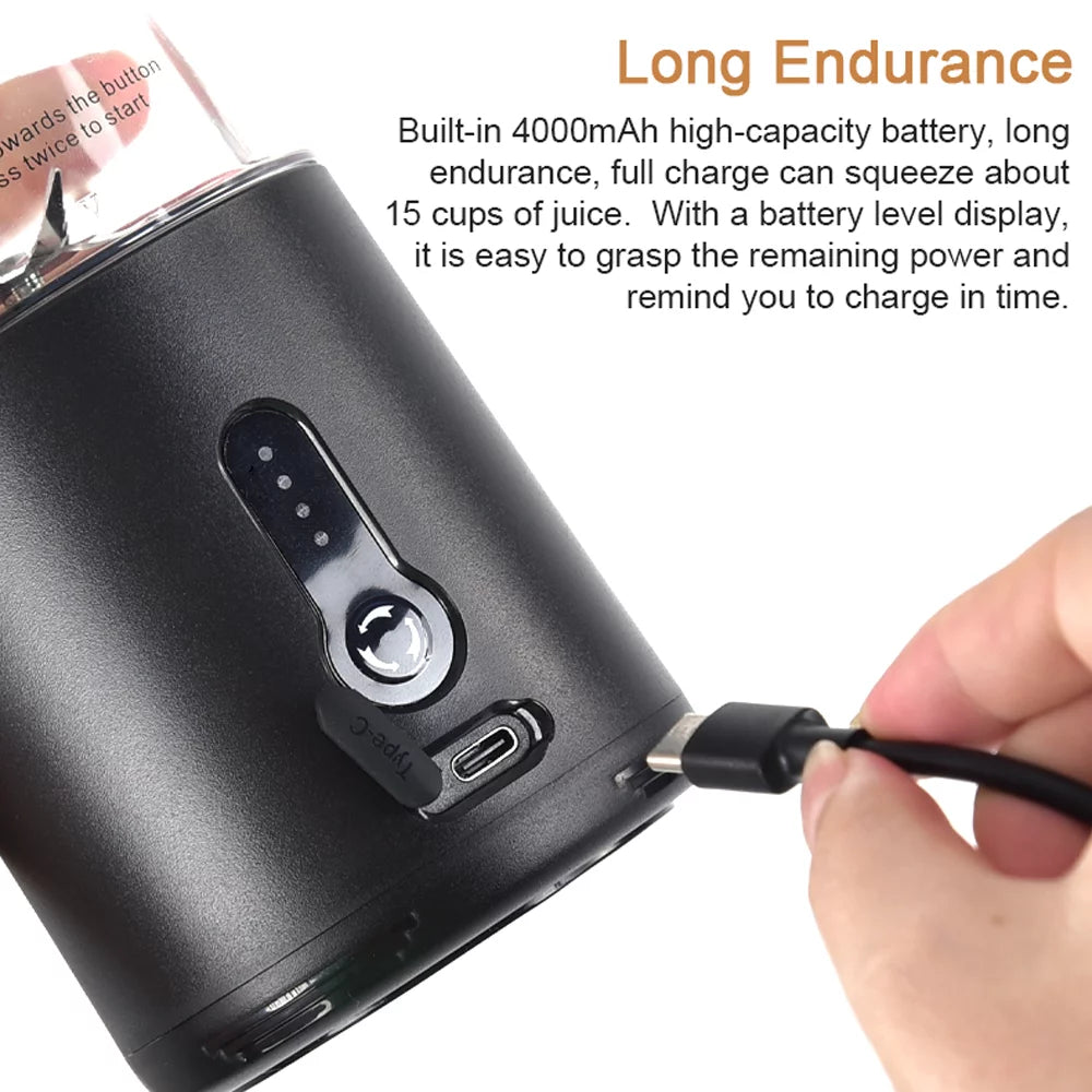 Portable USB Electric Juicer 530ml F704780