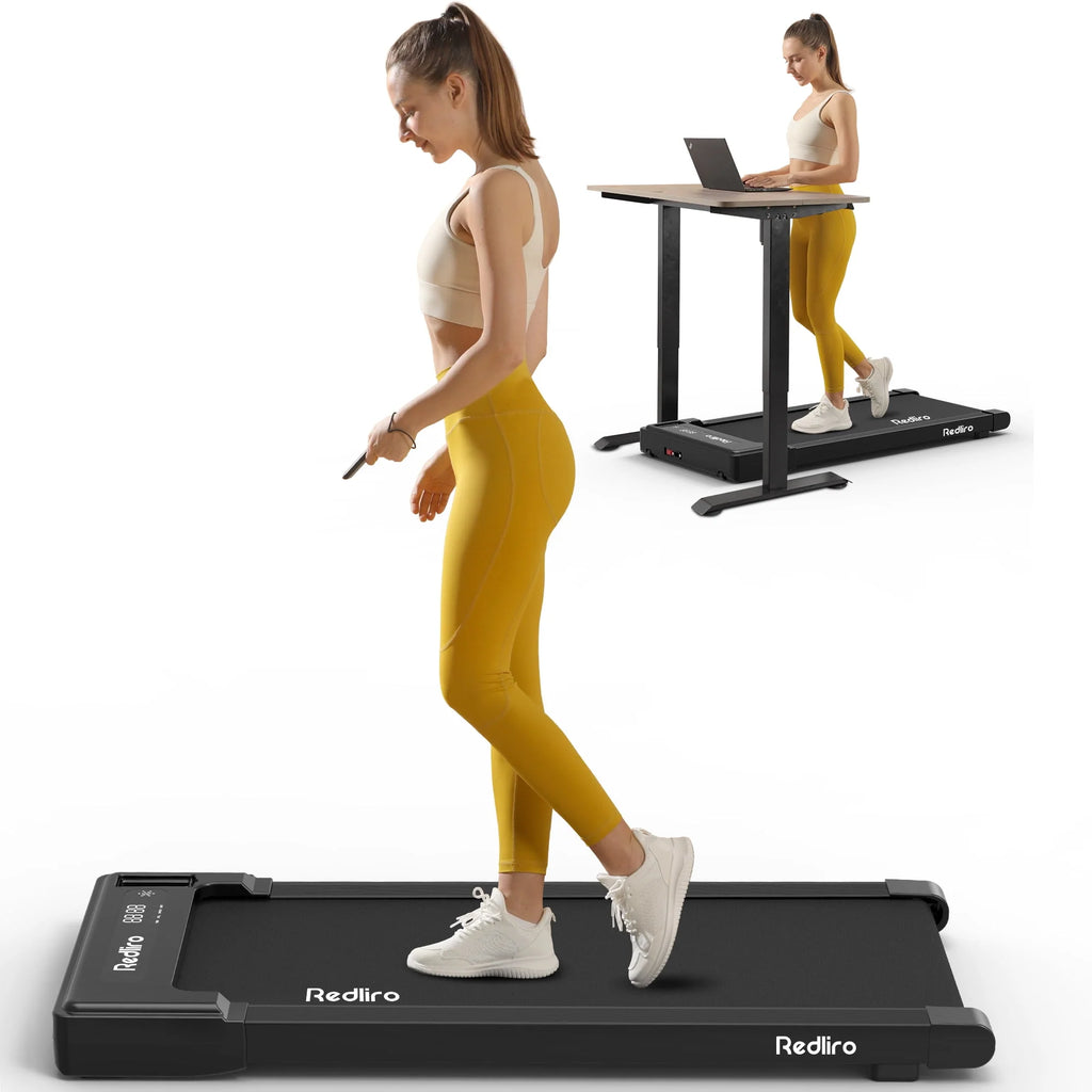 White Walking Pad Treadmill J1516