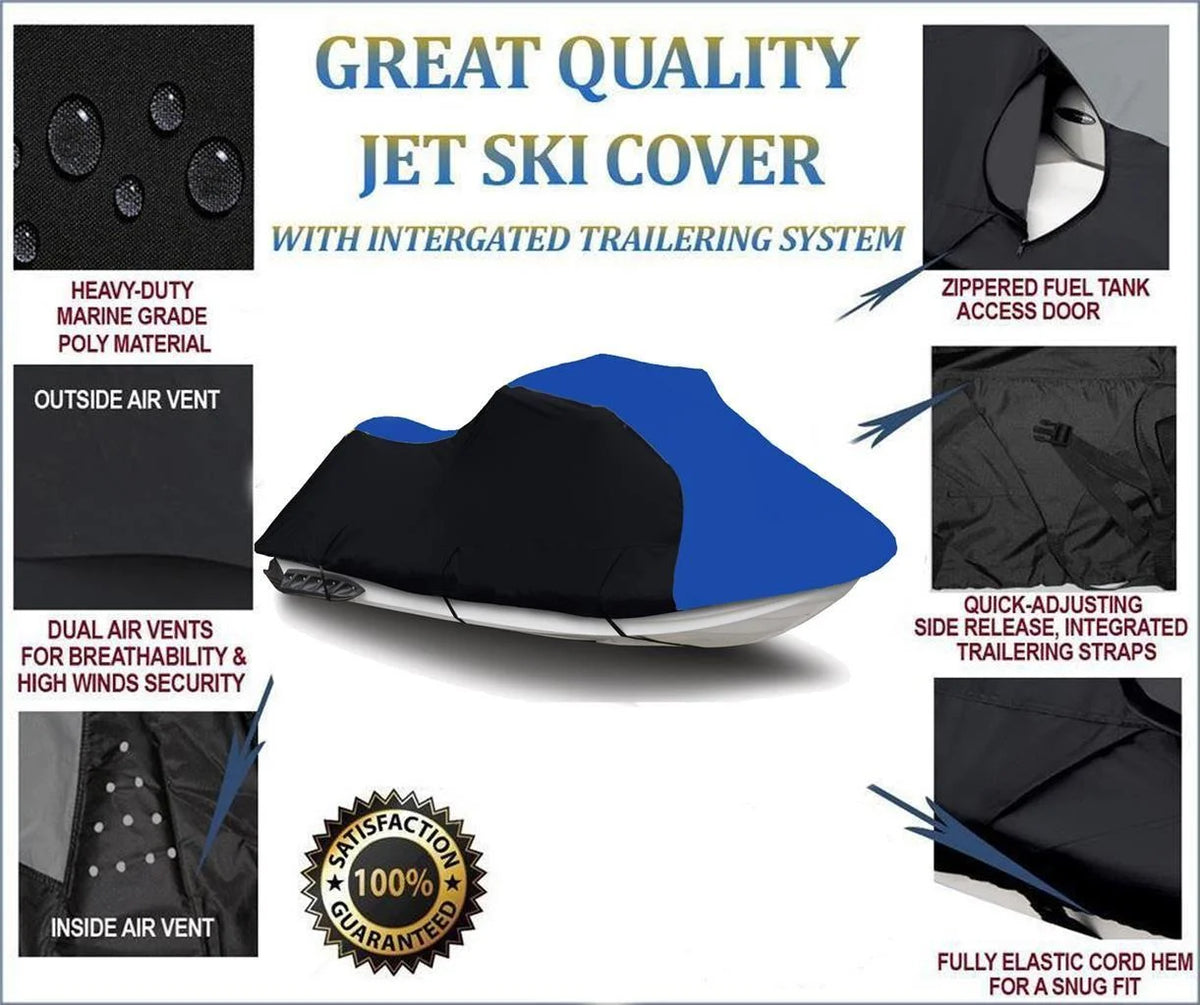Heavy-Duty 600 Denier Jet Ski Cover 2 Seater K280