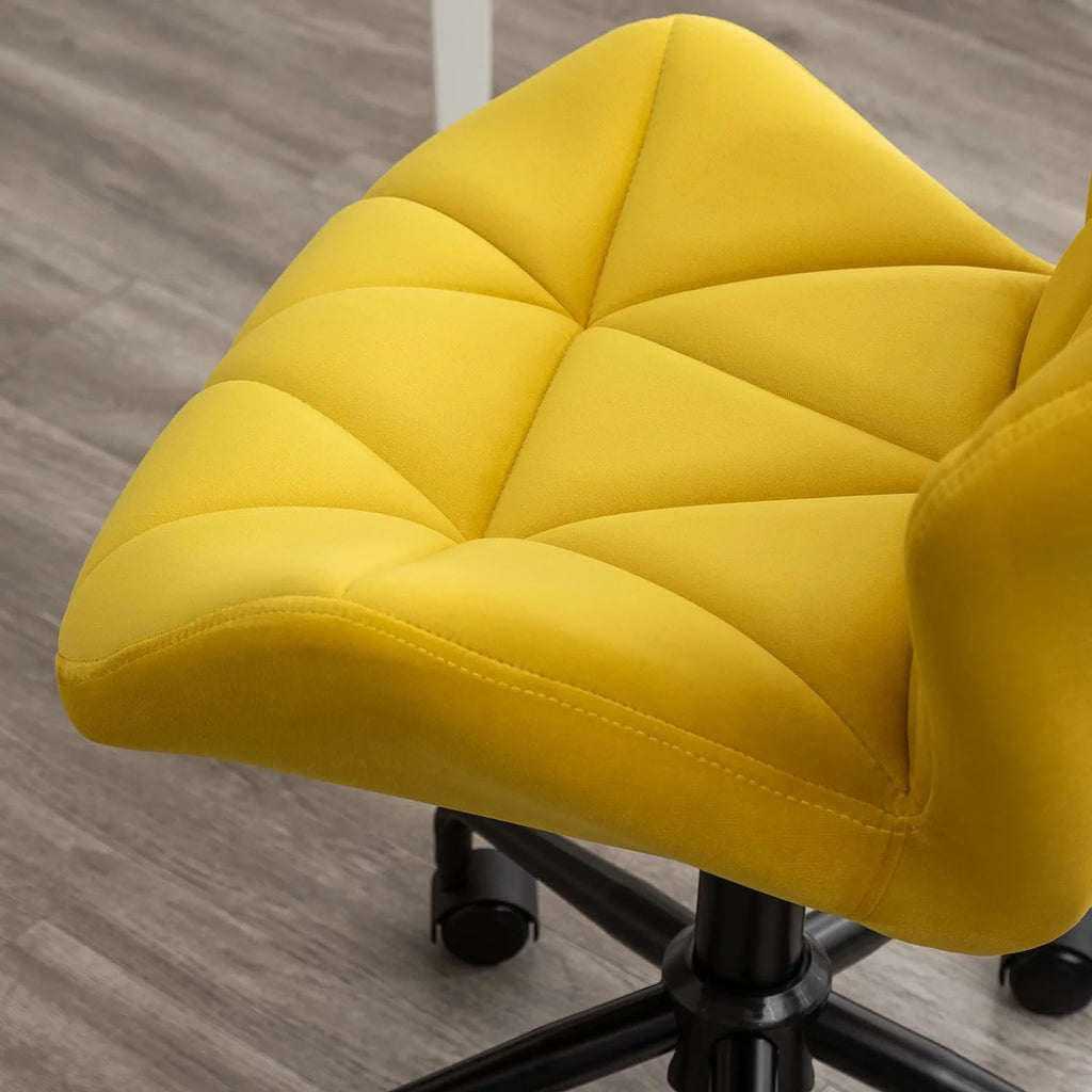 Tufted Adjustable Swivel Office Chair C6034