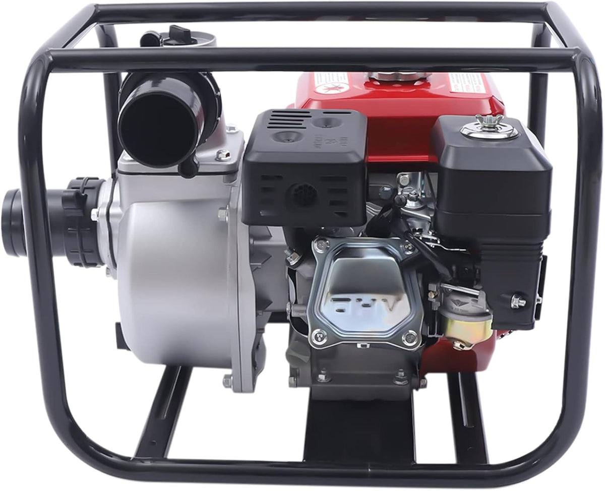 3" Gasoline Water Pump 60m3/H 7.5 Hp Self-Priming Semi-Trash Water Pump S35242