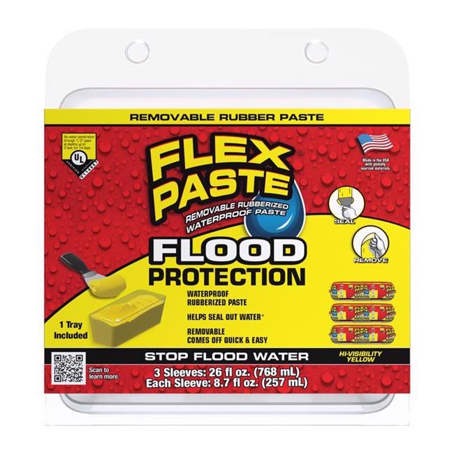 26 oz Rubber Coating Yellow - Pack of 3 F84020