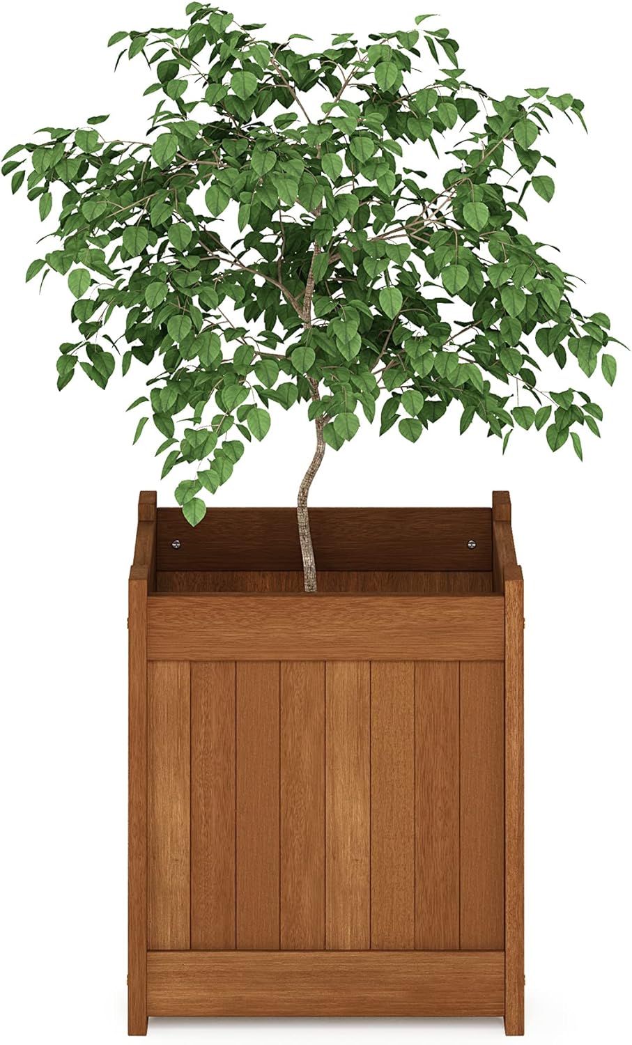 Natural Hardwood Flower Box F522