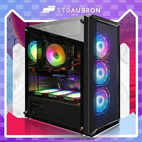 Gaming Desktop PC, Radeon RX 560, Intel core i5 up to 3.6GHz, 16G Memory, 512G SSD H988204