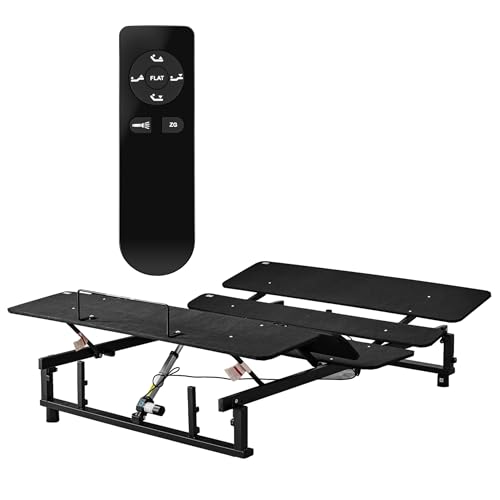 Queen Size Black Electric Adjustable Bed Frame X2536