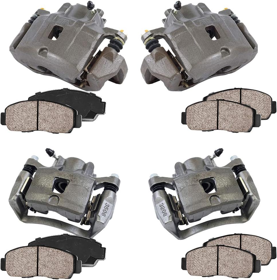 Loaded OE Calipers + Ceramic Brake Pads Kit C40832