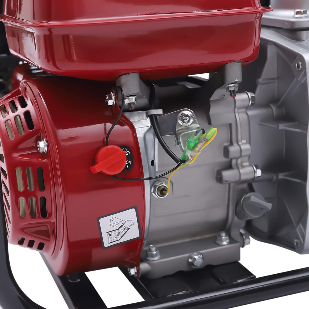 3" Gasoline Water Pump 60m3/H 7.5 Hp Self-Priming Semi-Trash Water Pump S35242