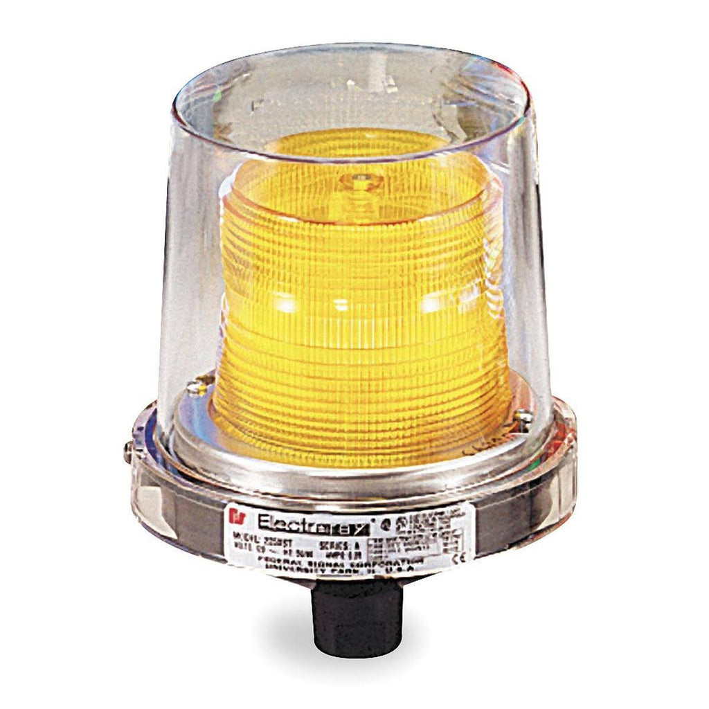 Amber Hazardous Warning Light, Strobe R7480