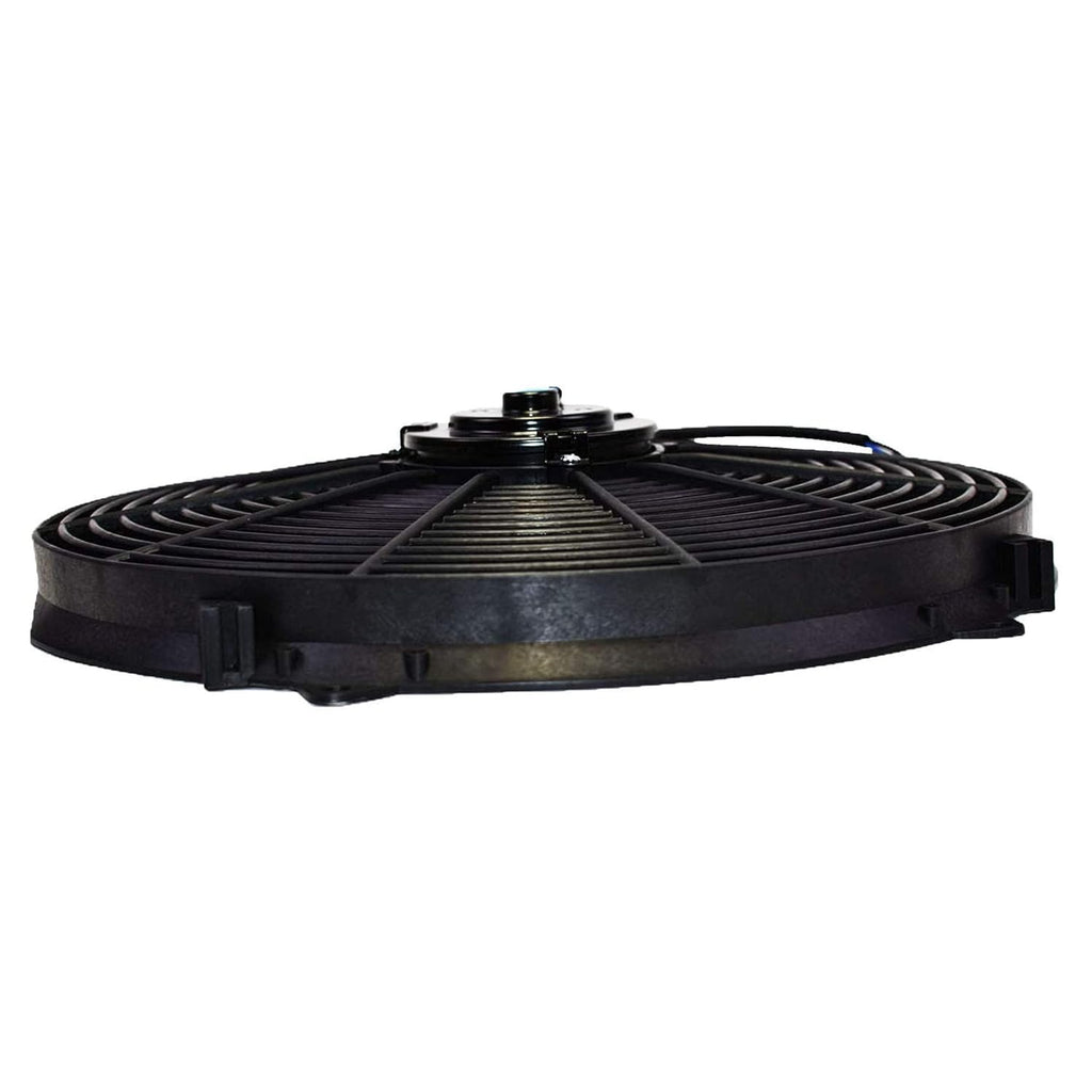 Electric Radiator Cooling Fan 16 Inches 12V 3000 CFM Black Pack of 2 A4544