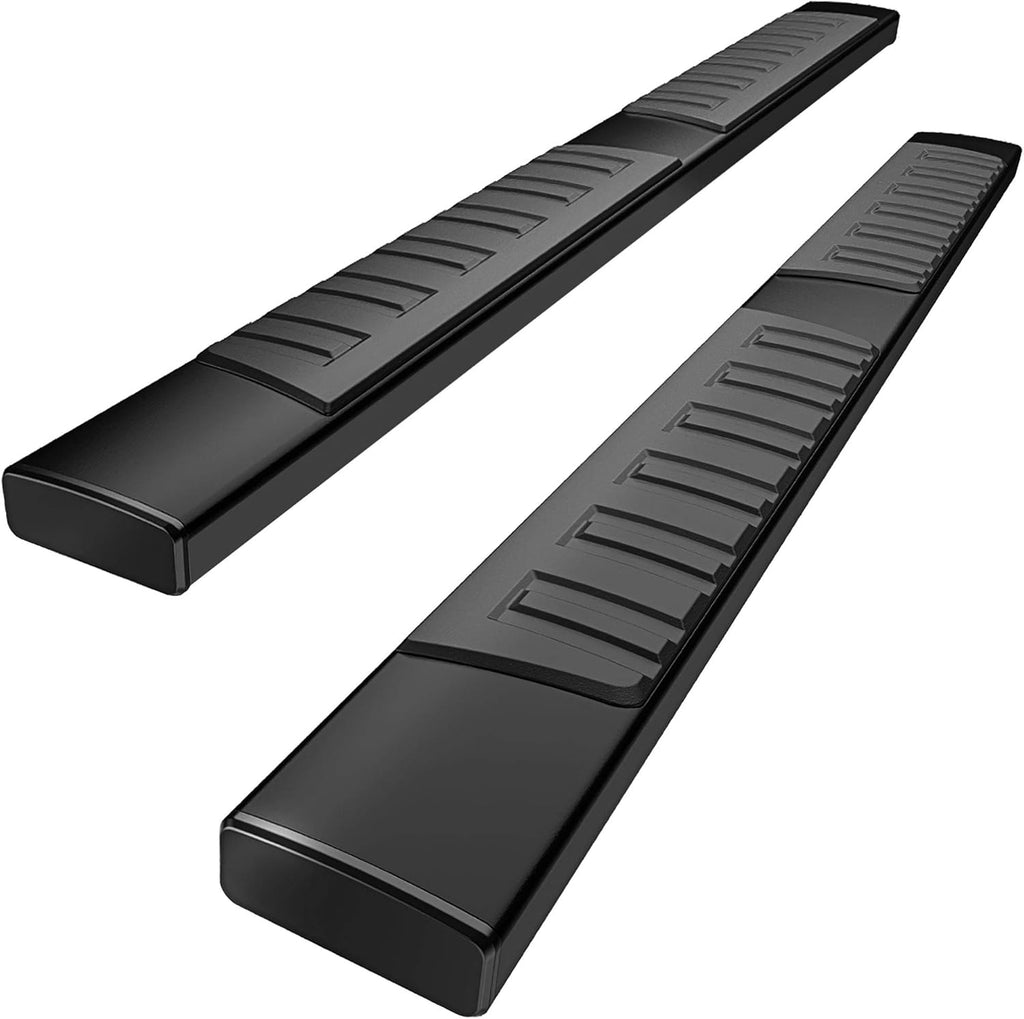 6 Inches Aluminum Black Side Steps Running Boards Z91922