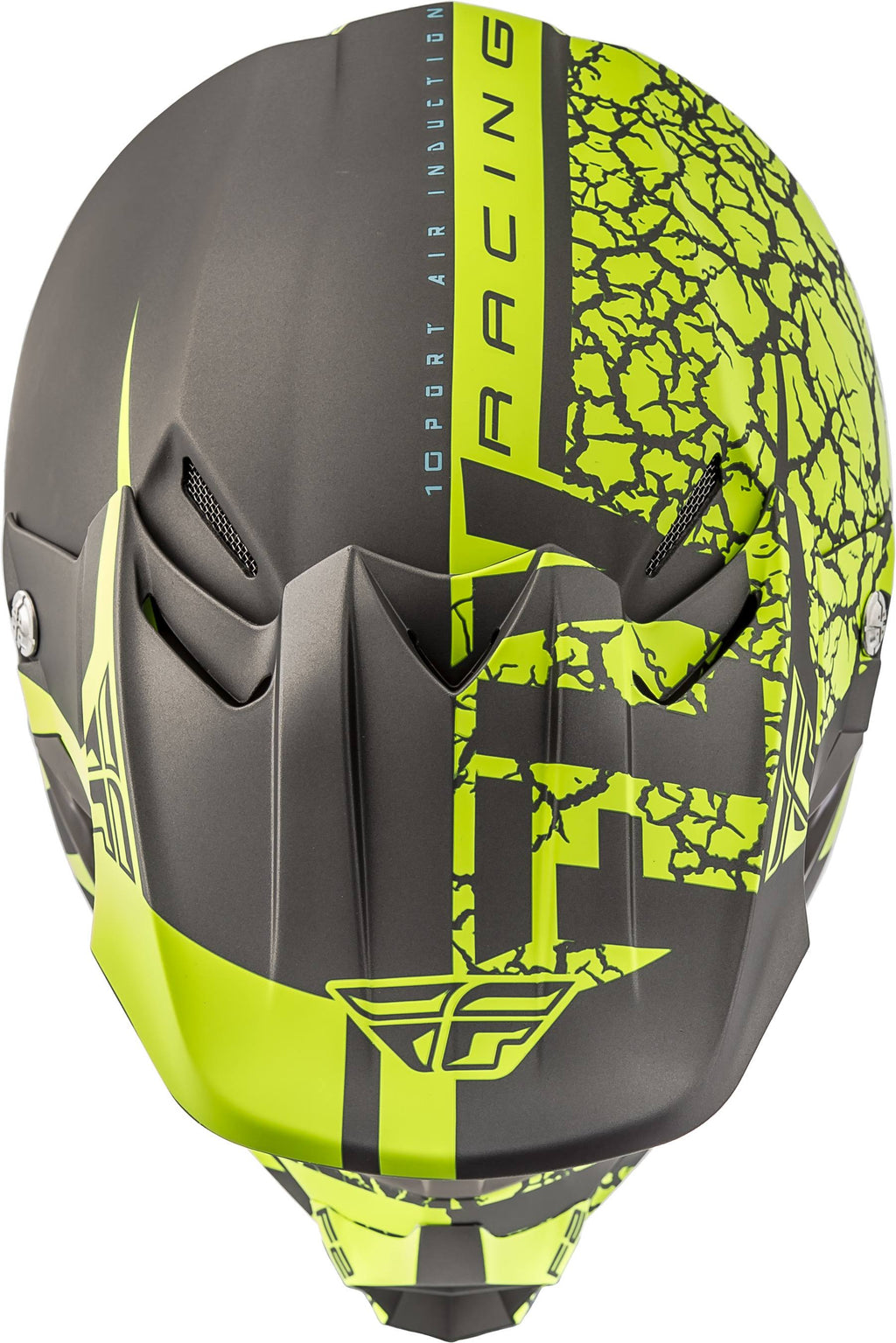 Matte Grey/Hi-Vis F2 Carbon Helmet W95161