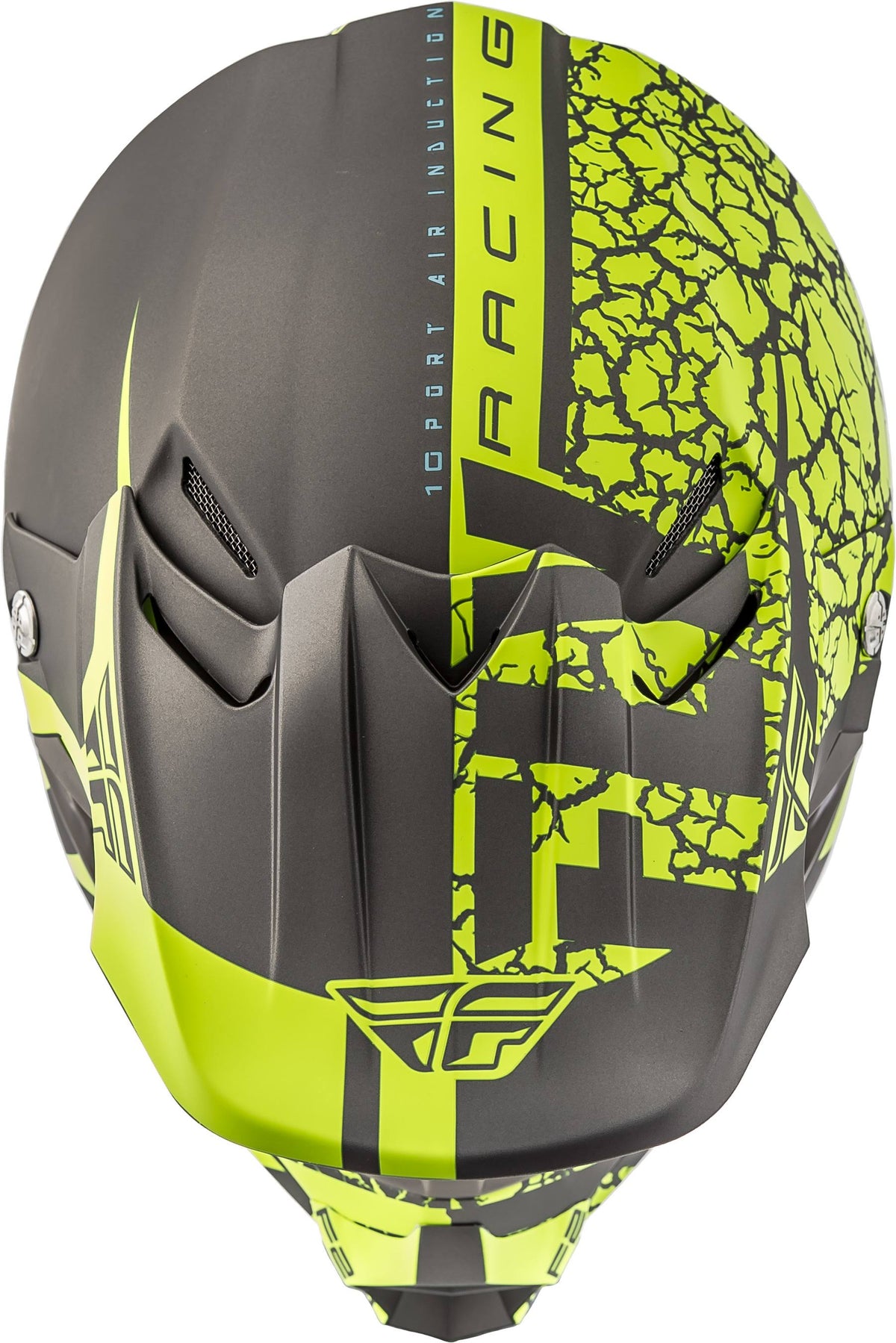Matte Grey/Hi-Vis F2 Carbon Helmet W95161