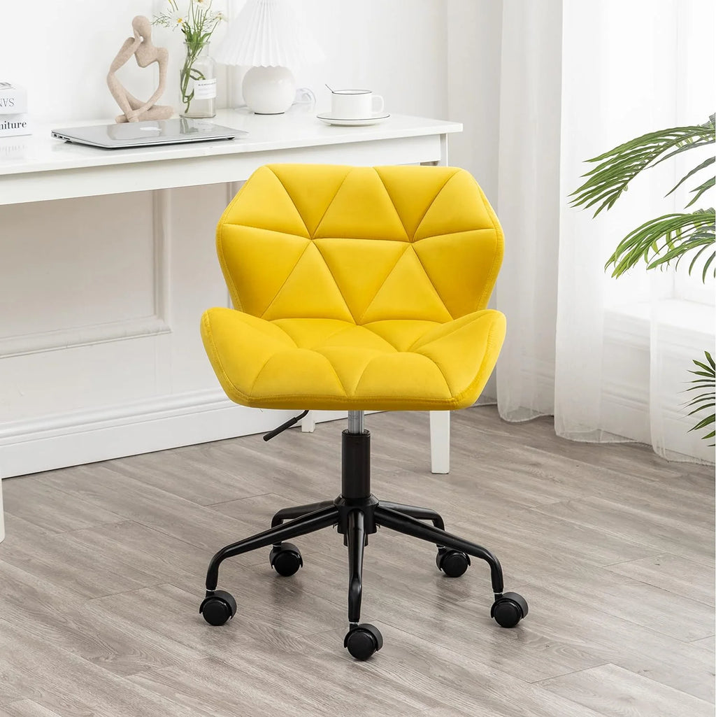 Tufted Adjustable Swivel Office Chair C6034