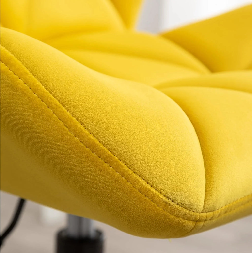 Tufted Adjustable Swivel Office Chair C6034