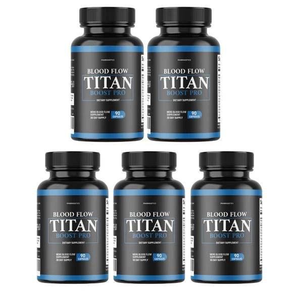 Blood Flow Supplement - 5 Bottles G312155