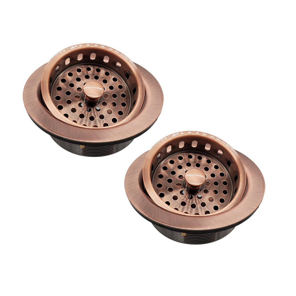 Antique Copper Kitchen Basket Strainers D91590