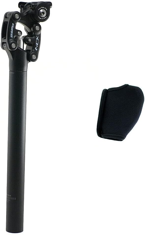 Suspension Seat Post 31.6X350mm Black N9607